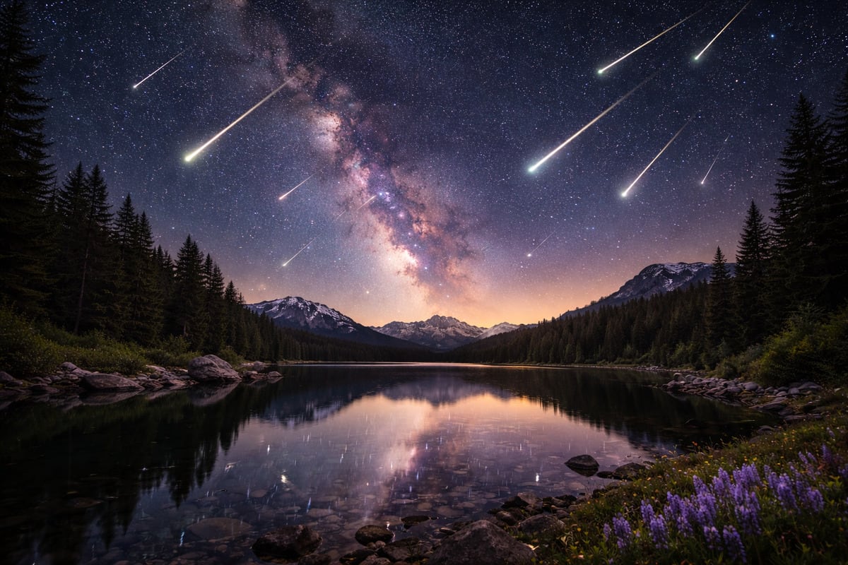 Il cielo si accende con le Liridi: torna lo spettacolo delle stelle cadenti d’aprile