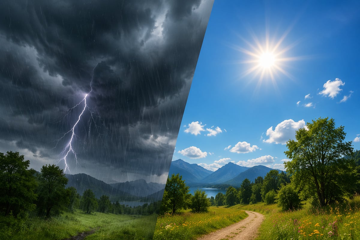 Nuova settimana: si parte con i temporali al Centro-Nord, ma poi torna il sole ovunque