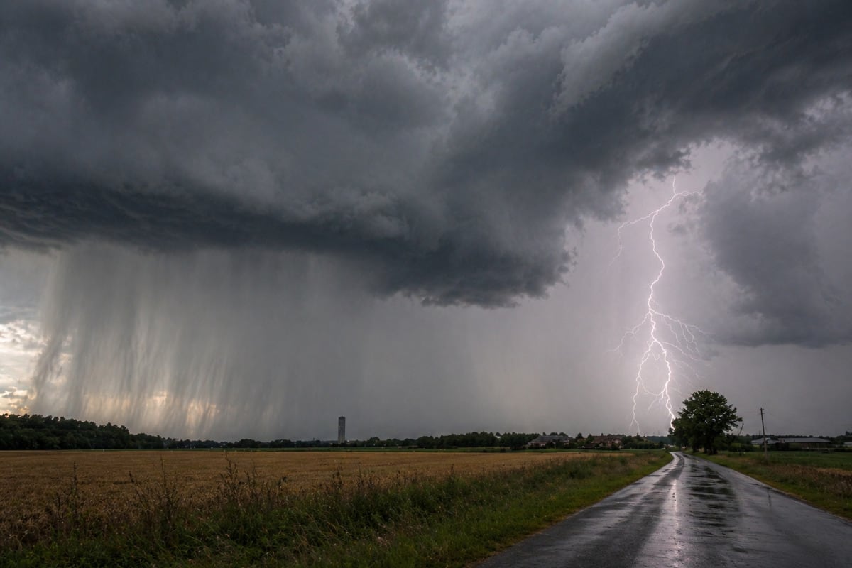 Meteo, svolta da Martedì 28: in arrivo l'offensiva dei temporali con rischio grandine e raffiche di vento